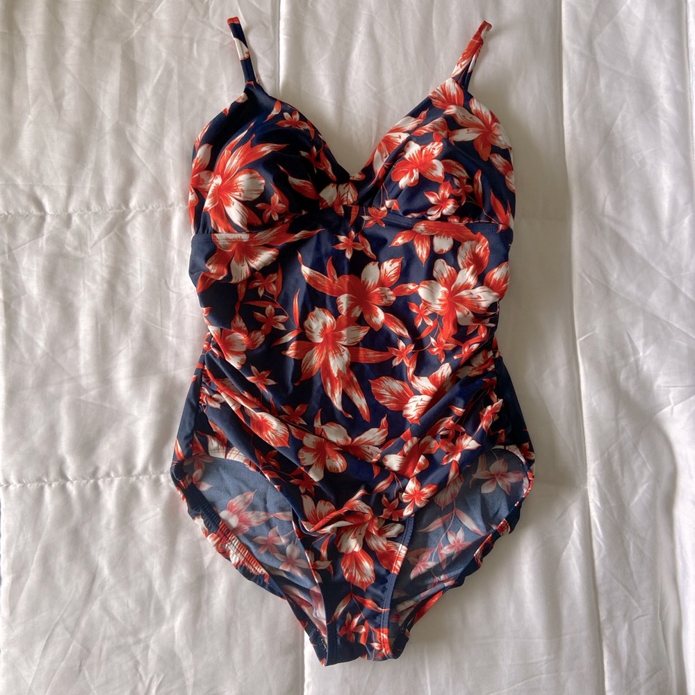 🌴 Merona | Floral One Piece Swimsuit